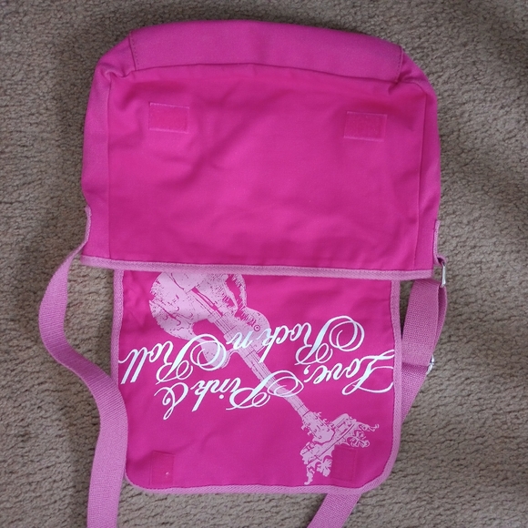 Vintage Pink prop display bag Victoria Secret ❤️ purse Crossbody  Rock Roll